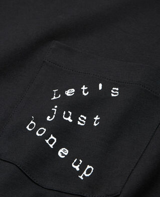 The Kooples HOMME BLACK t-shirt sérigraphié noir