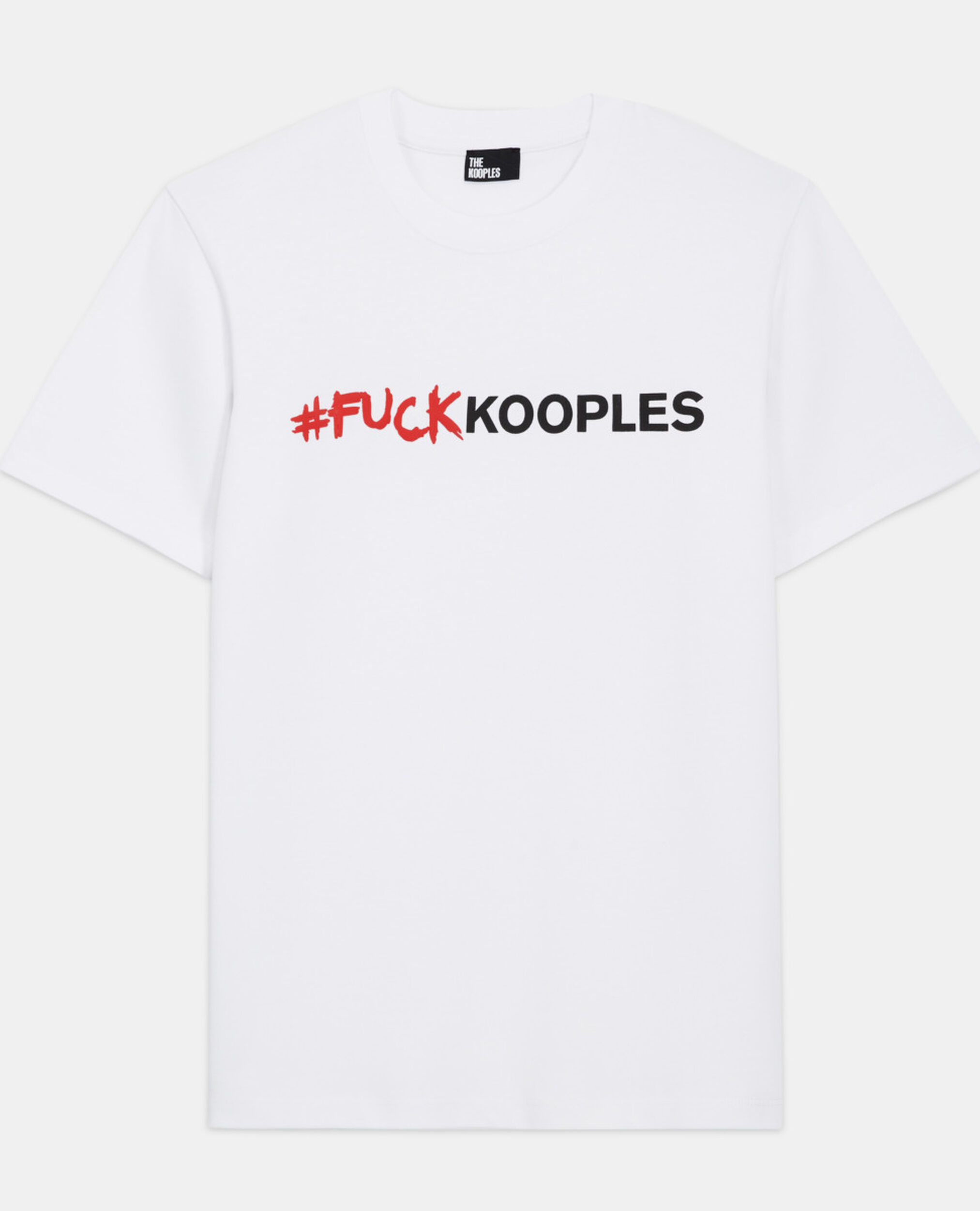 Weißes T-Shirt mit Logo, SNOW WHITE, hi-res image number null