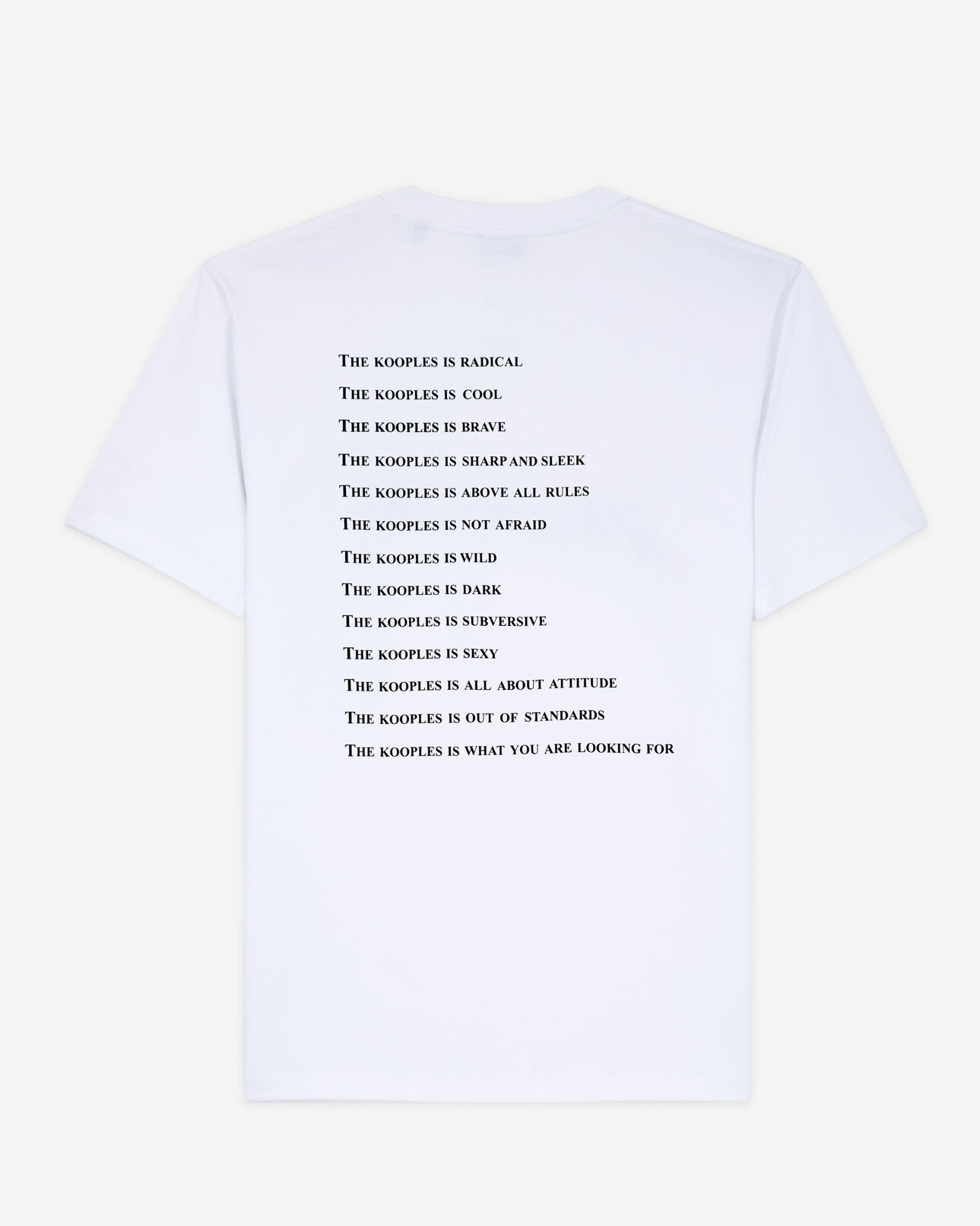 The Kooples HOMME WHITE t-shirt homme what is blanc