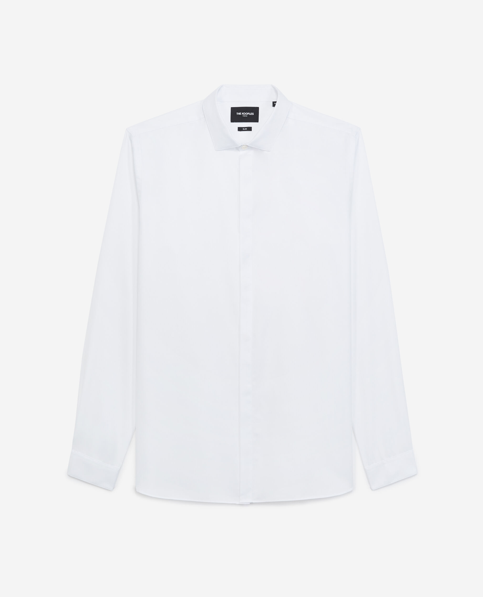 Elegantes weißes Hemd mit Kragen, WHITE, hi-res image number null