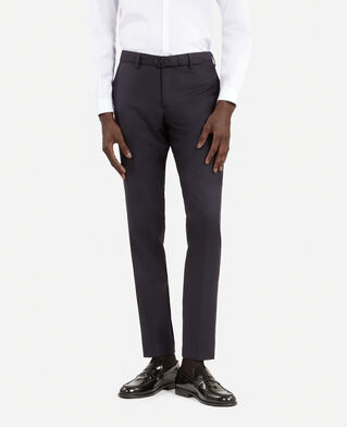 The Kooples HERREN DARK NAVY marineblaue anzughose aus wolle