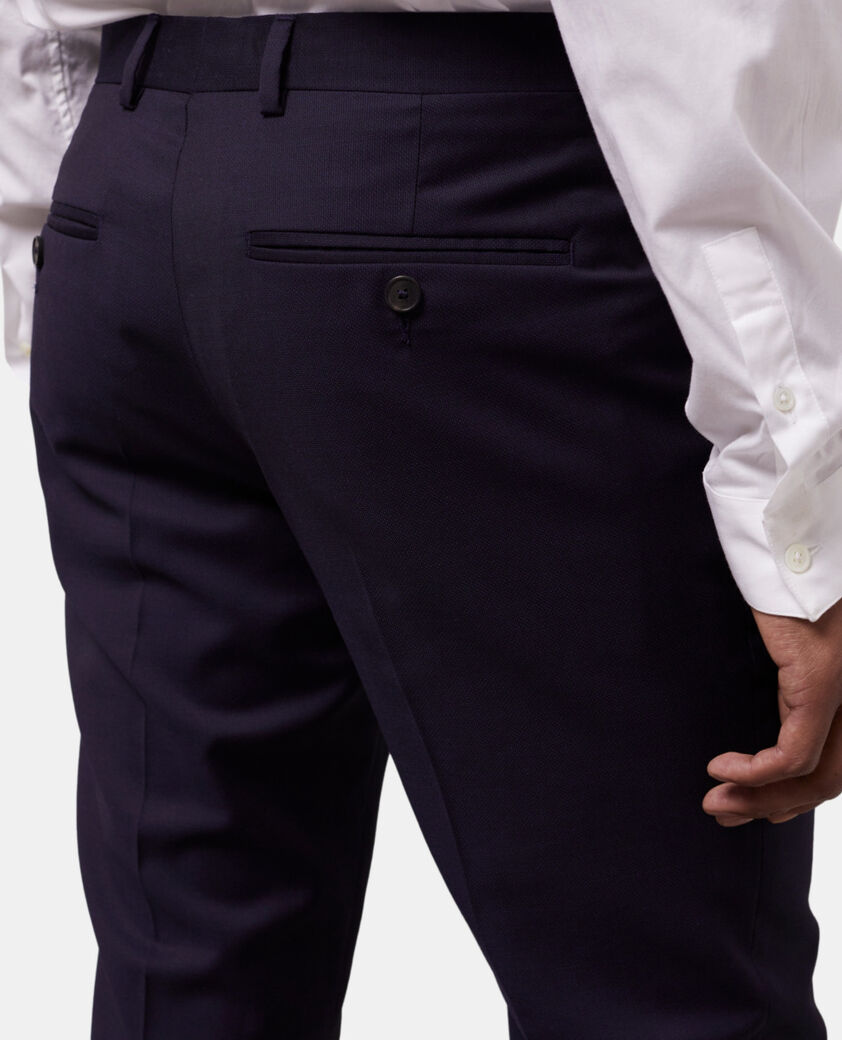 The Kooples MEN NAVY navy blue suit pants