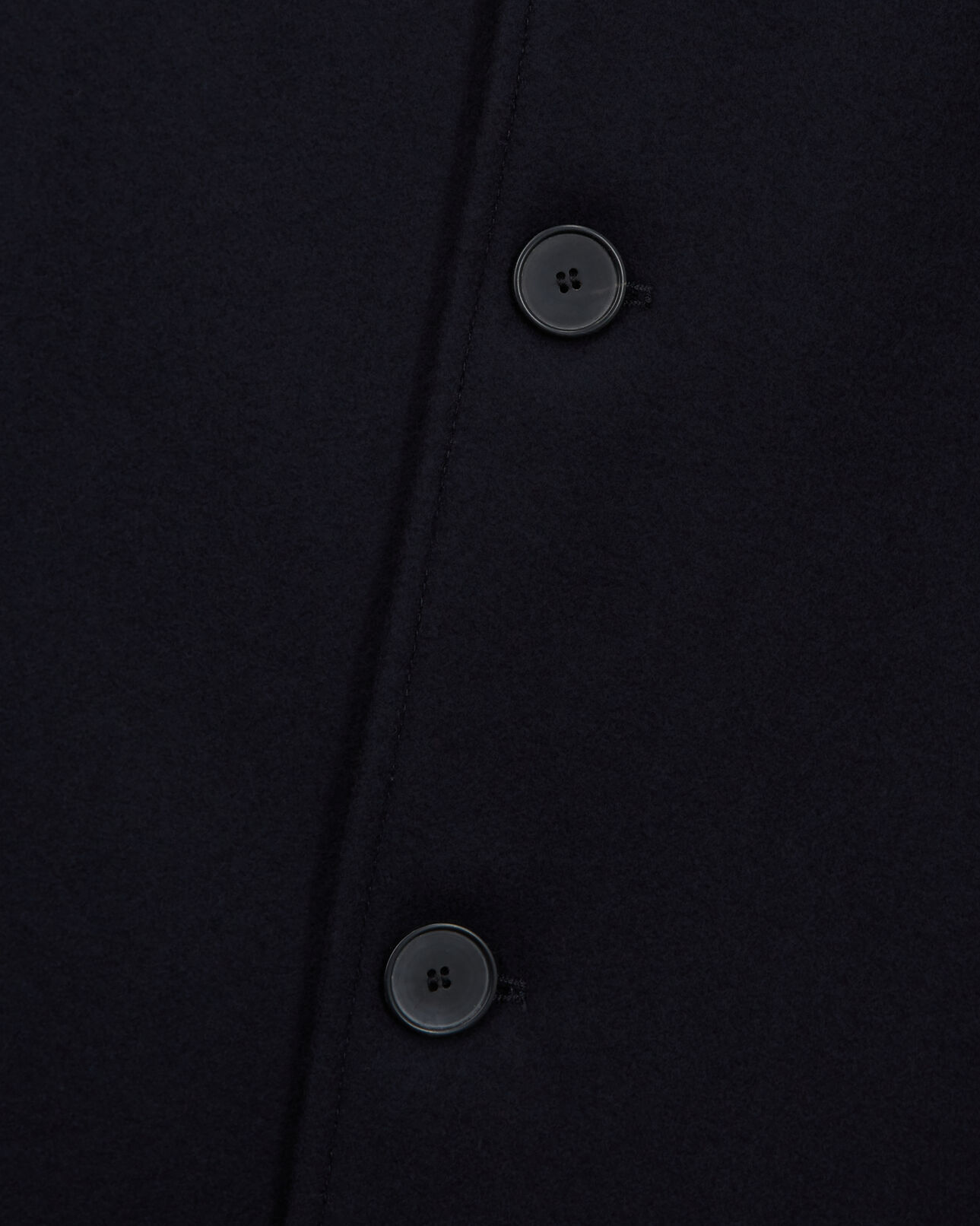 The Kooples MEN DARK NAVY navy blue wool coat
