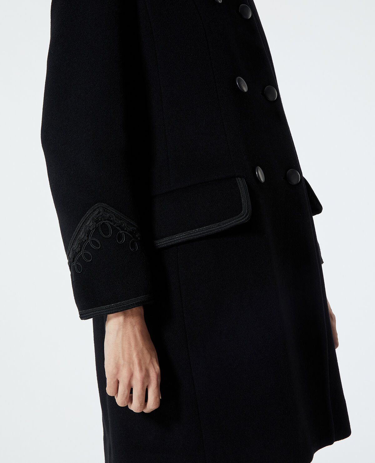 Wallis shop black coat