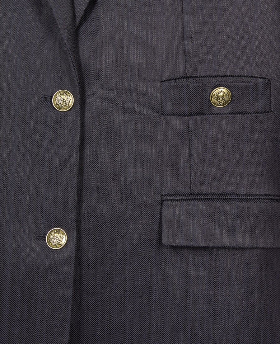 The Kooples F NAVY navy blue suit jacket