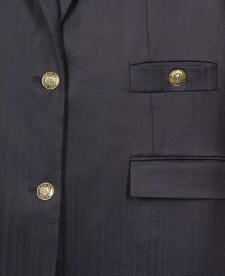 The Kooples F NAVY navy blue suit jacket