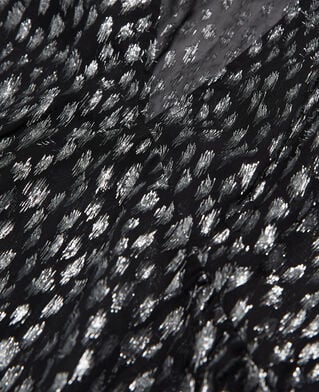 The Kooples FEMME ANTIC SILVER top léopard