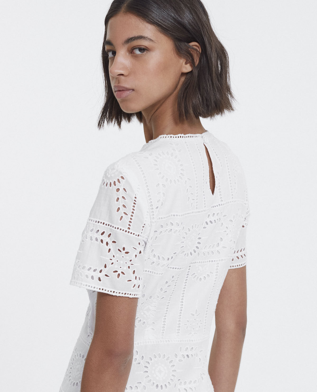 The kooples top robe blanche
