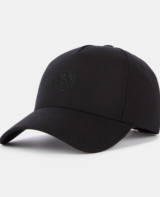 The Kooples FEMME BLACK casquette en flanelle noire