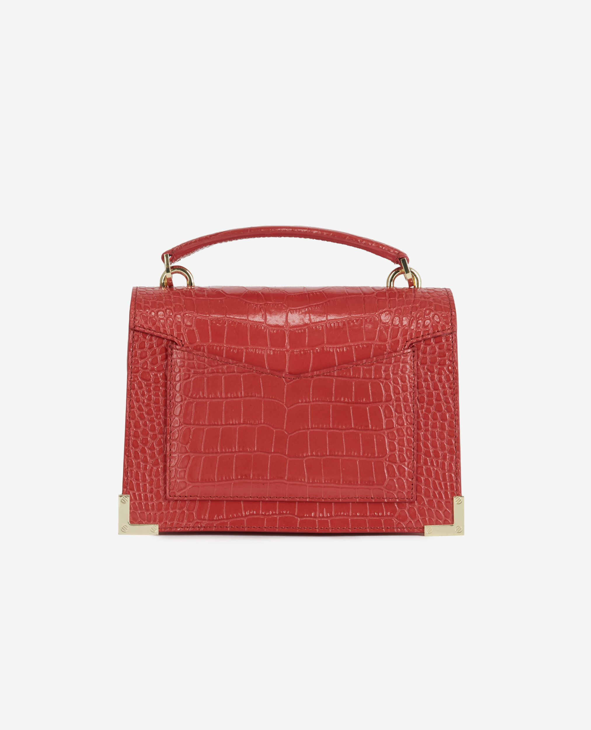 Sac the kooples rouge croco outlet