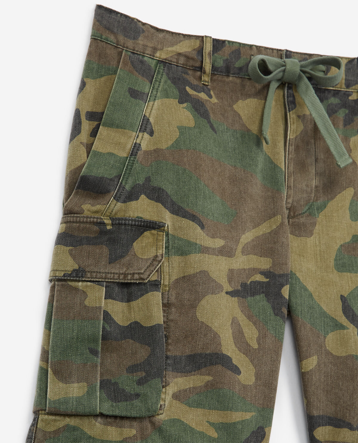 Camo shop cotton shorts