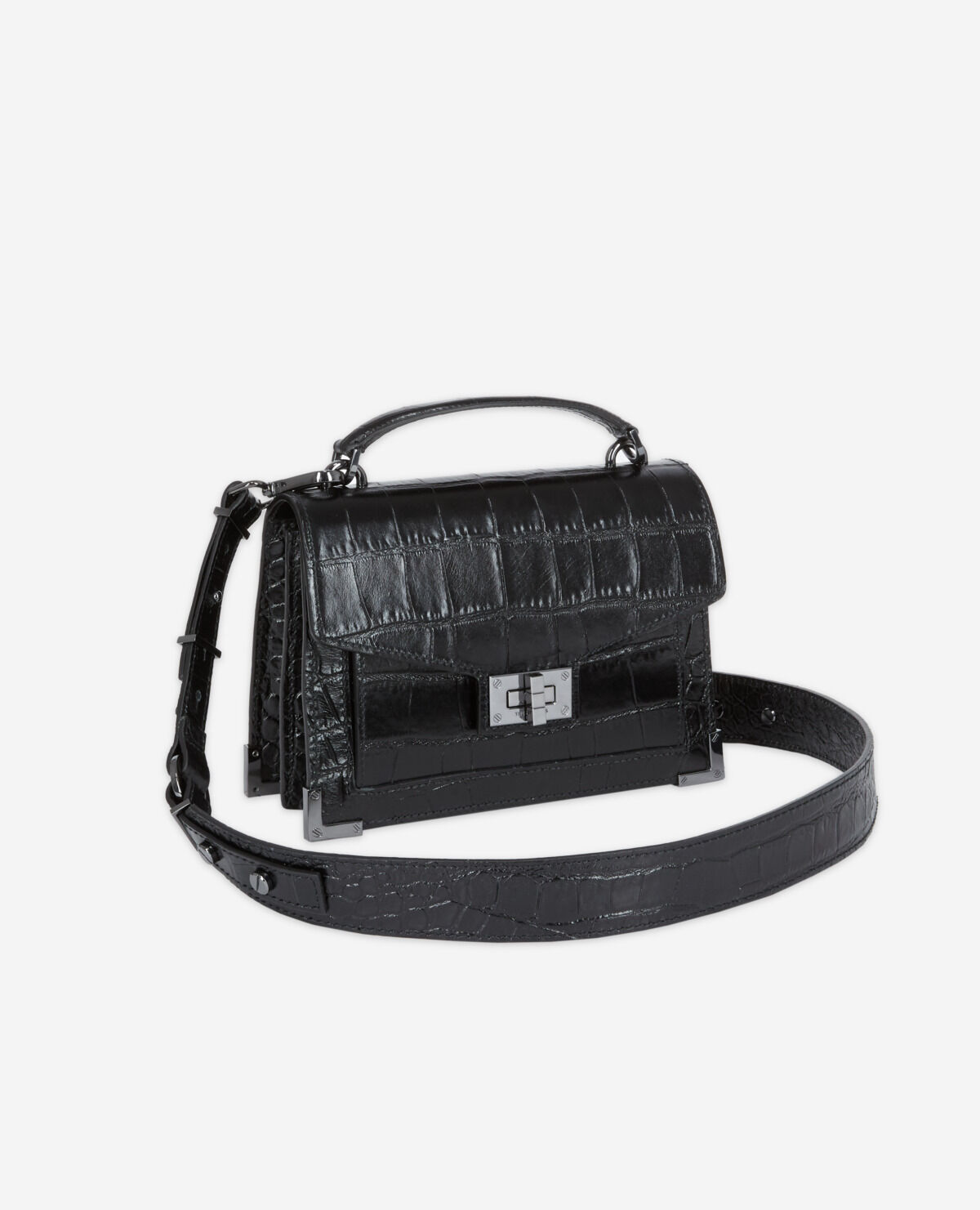 Women's Small black Emily bag | The Kooples