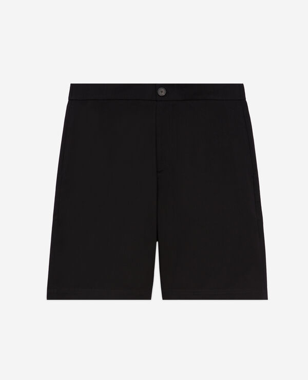 black shorts