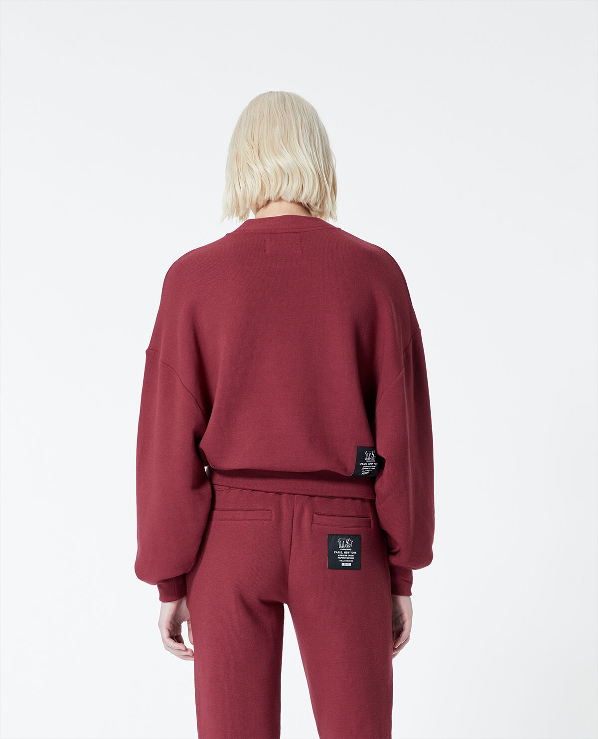 Adidas originals ryv sweatshirt in best sale maroon