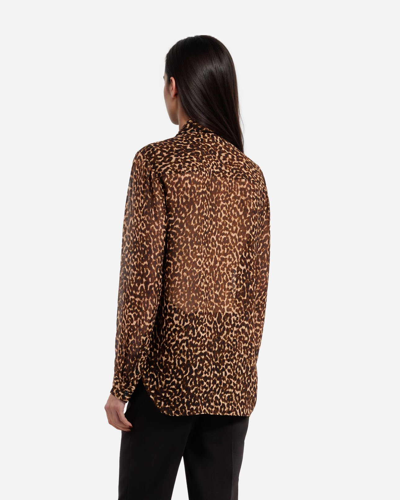 The Kooples FEMME LEOPARD chemise imprimé léopard