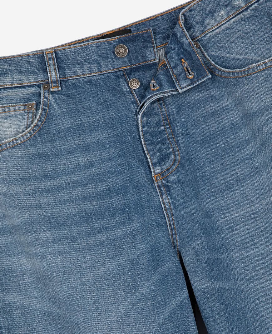 The Kooples HERREN BLUE blaue baggy-jeans
