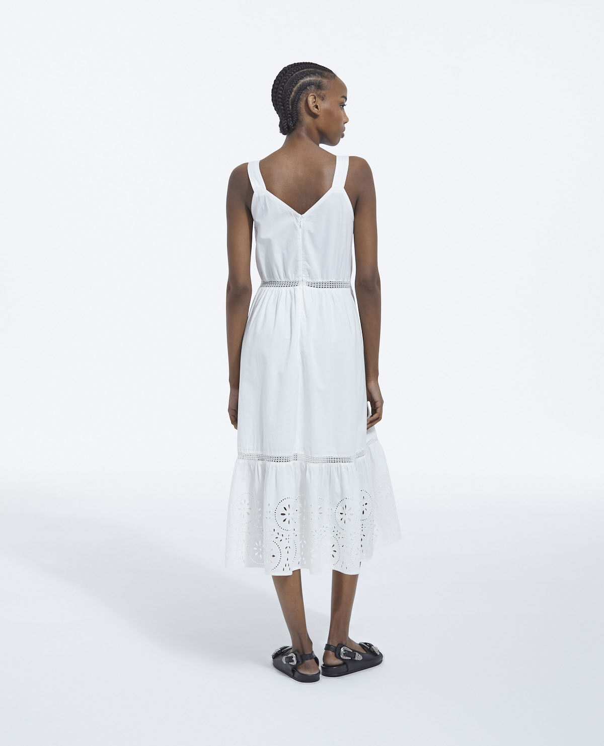 Kooples white lace dress clearance