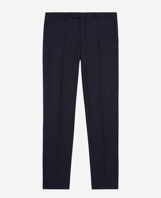 The Kooples HOMME NAVY pantalon de costume bleu marine