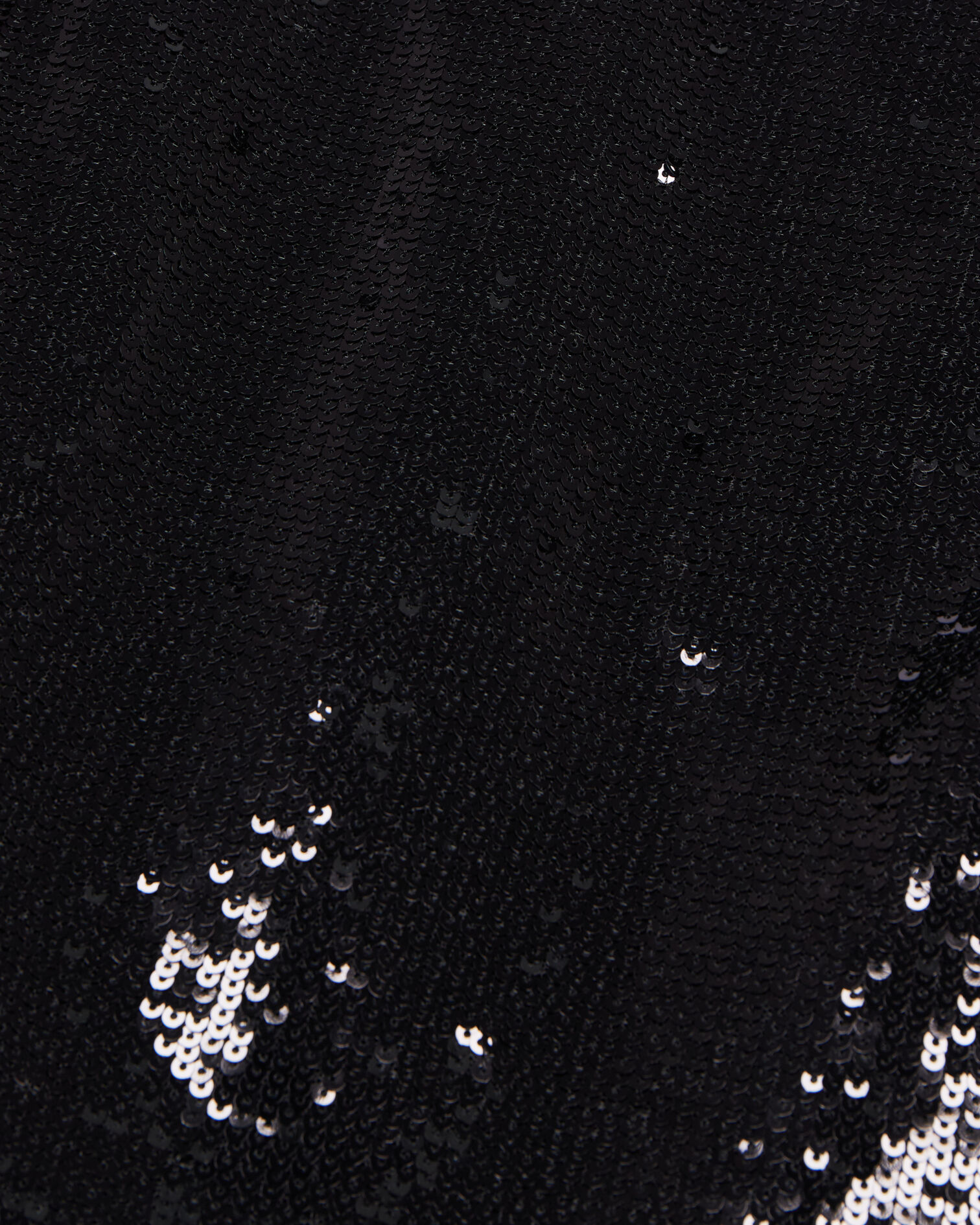 Falda corta de lentejuelas negras, BLACK STONE, hi-res image number null