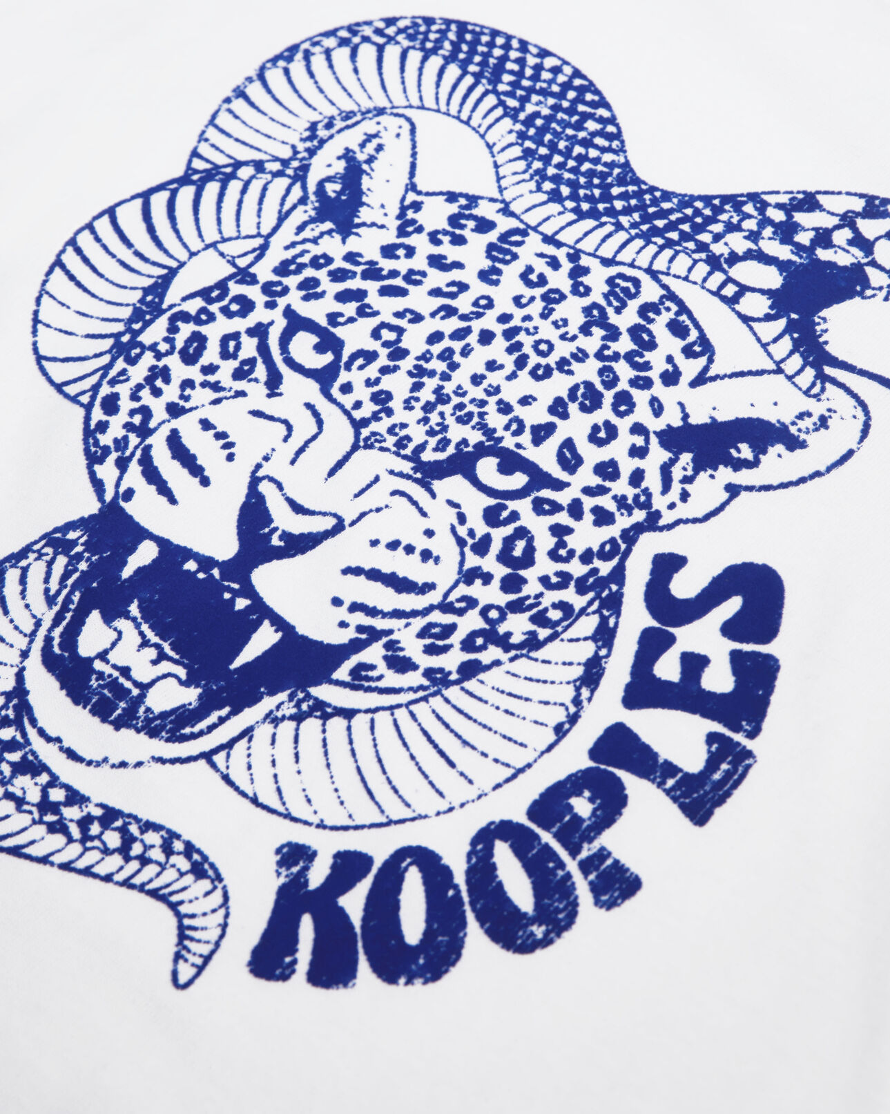 The Kooples FEMME WHITE t-shirt avec flocage blanc