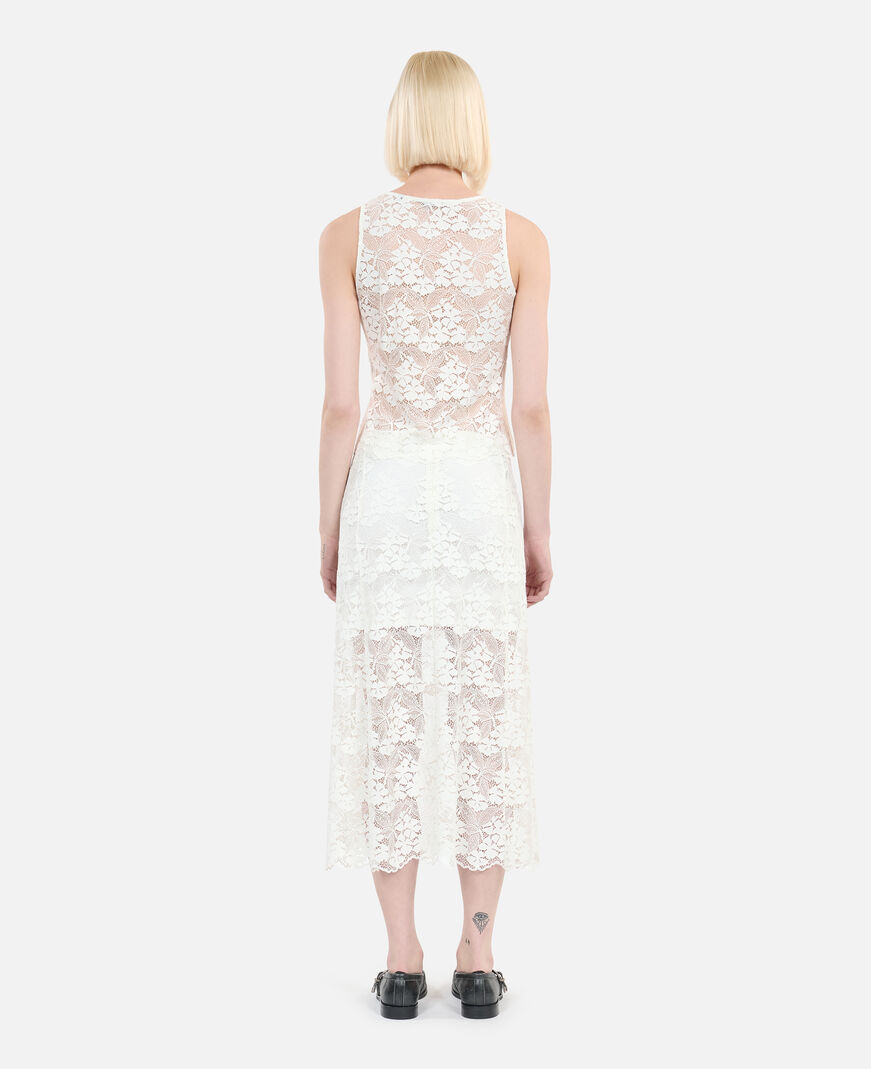 The Kooples WOMEN ECRU ecru lace top