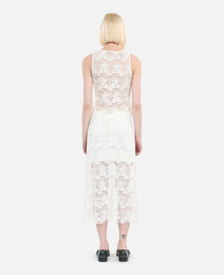 The Kooples WOMEN ECRU ecru lace top