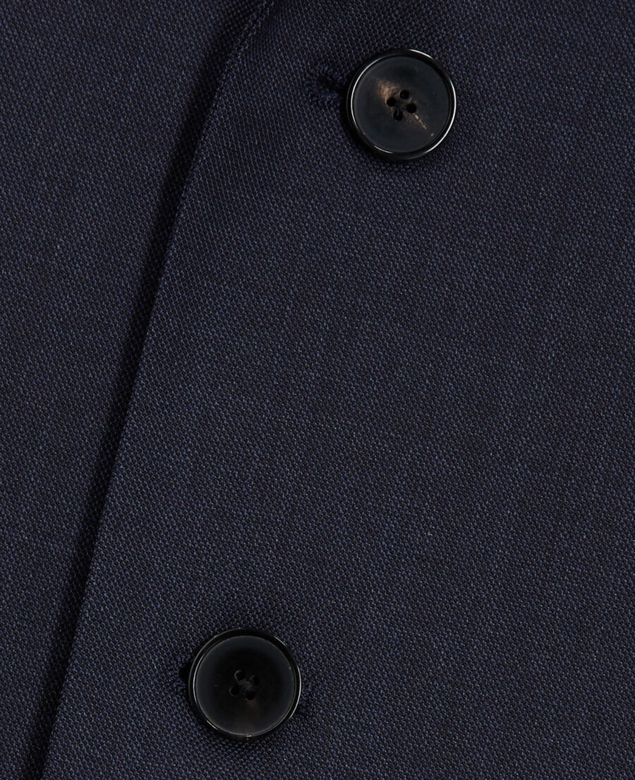 navy blue wool suit jacket