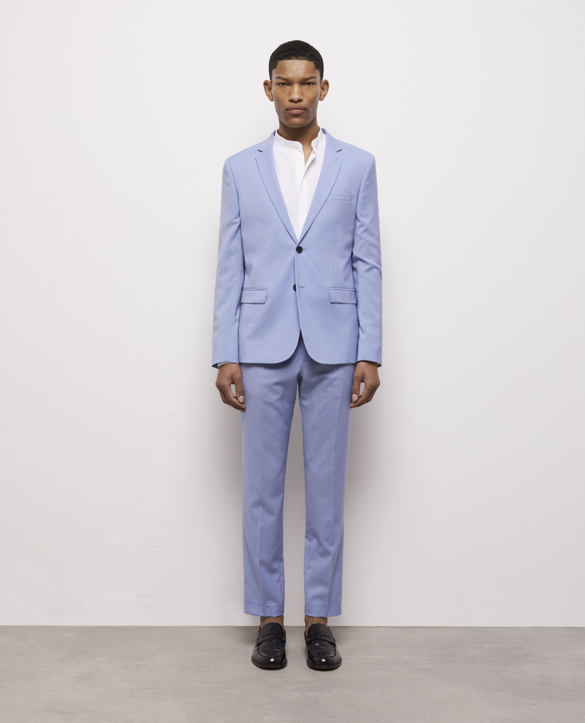 Sky blue on sale suit jacket