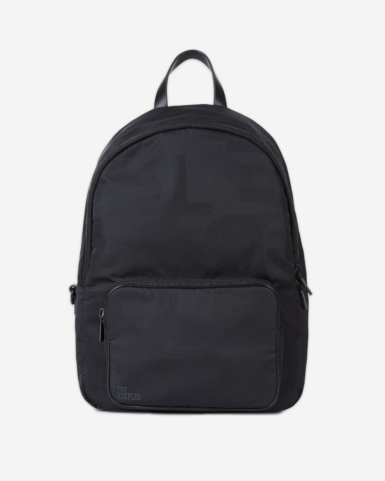 The Kooples MIXTE BLACK sac à dos logo the kooples