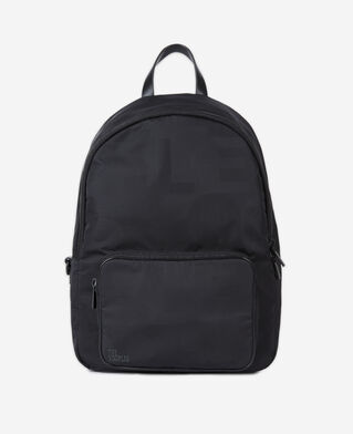 The Kooples M BLACK the kooples logo backpack