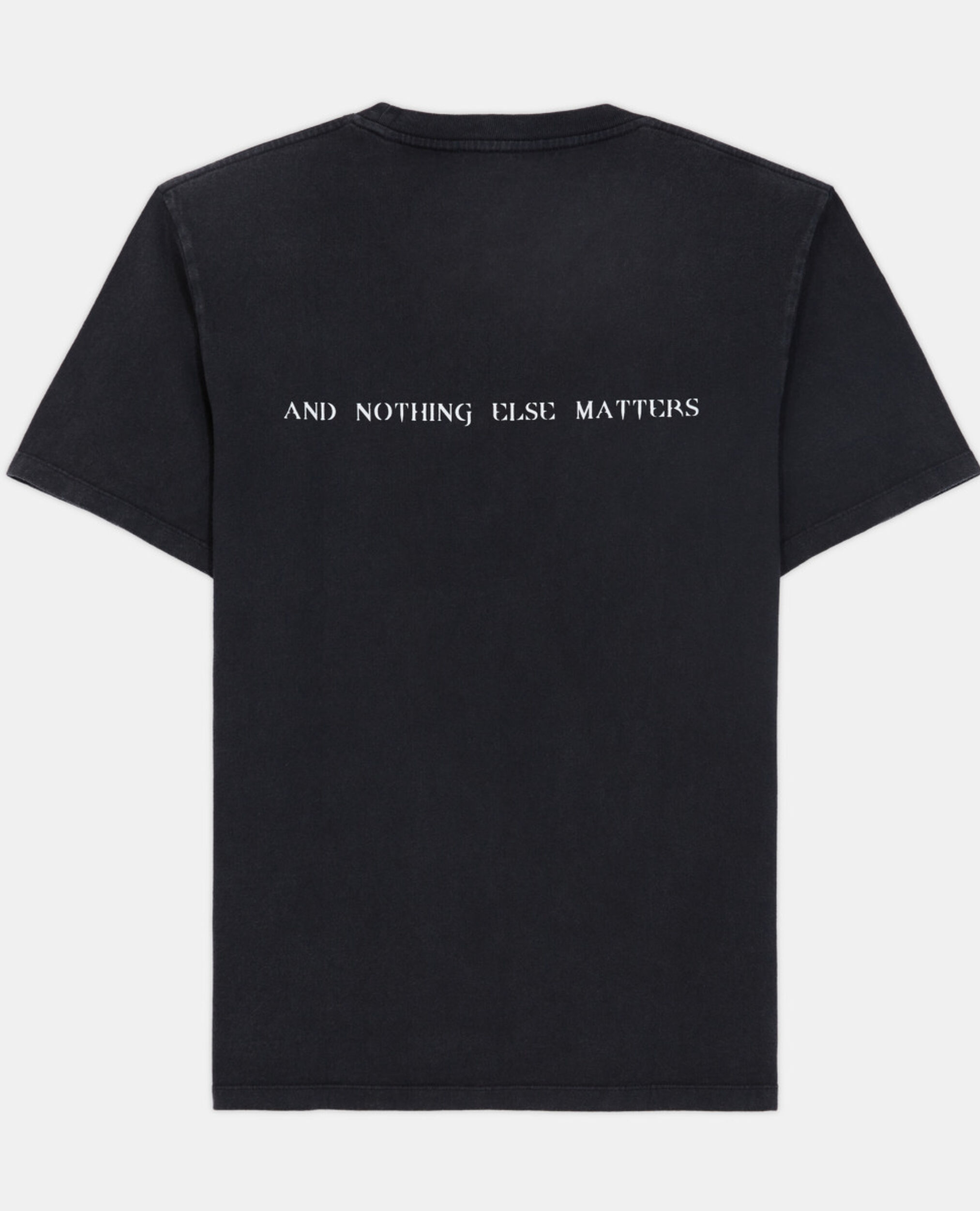 The Kooples black logo T-shirt, BLACK WASHED, hi-res image number null
