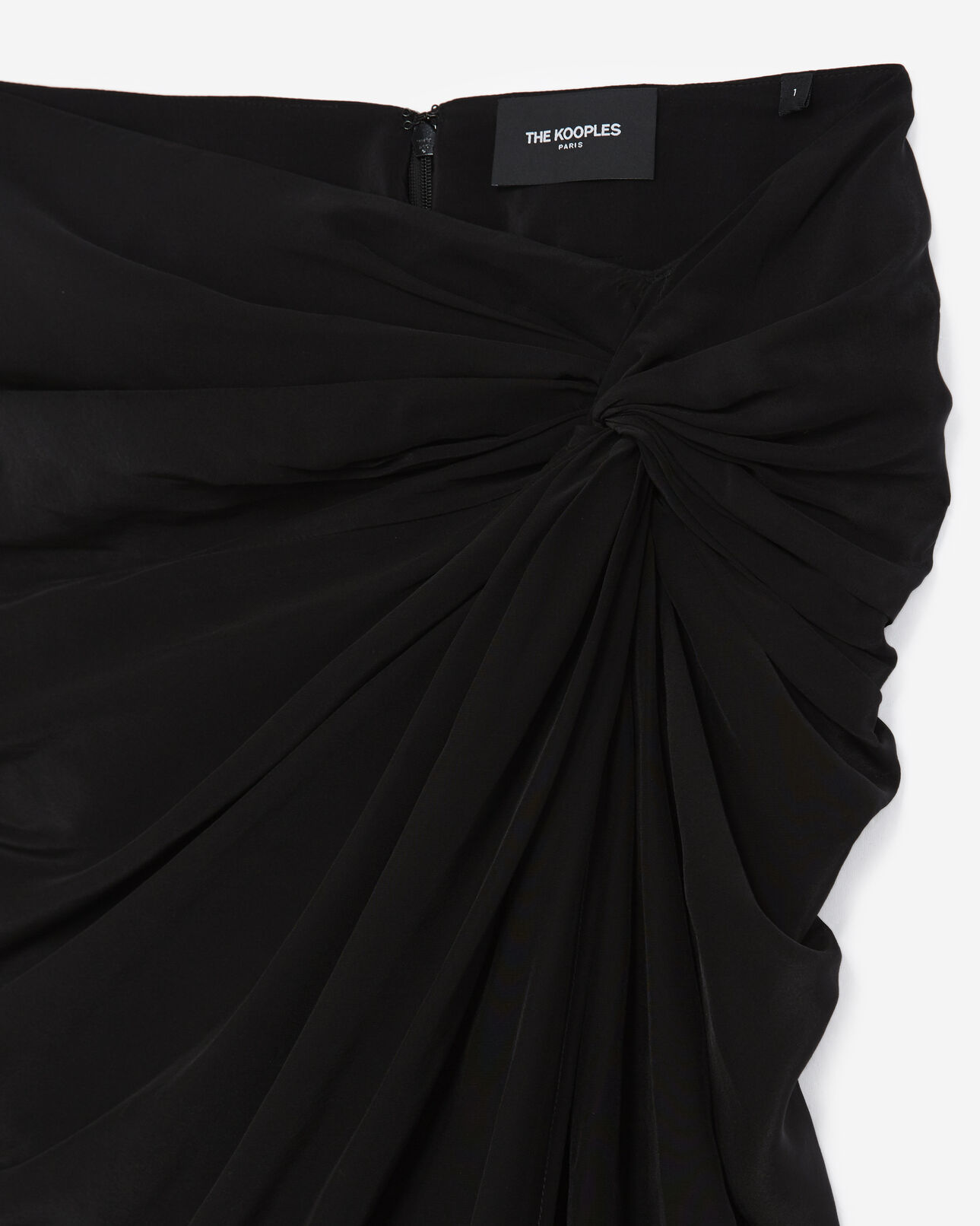 The Kooples DAMEN BLACK langer schwarzer rock