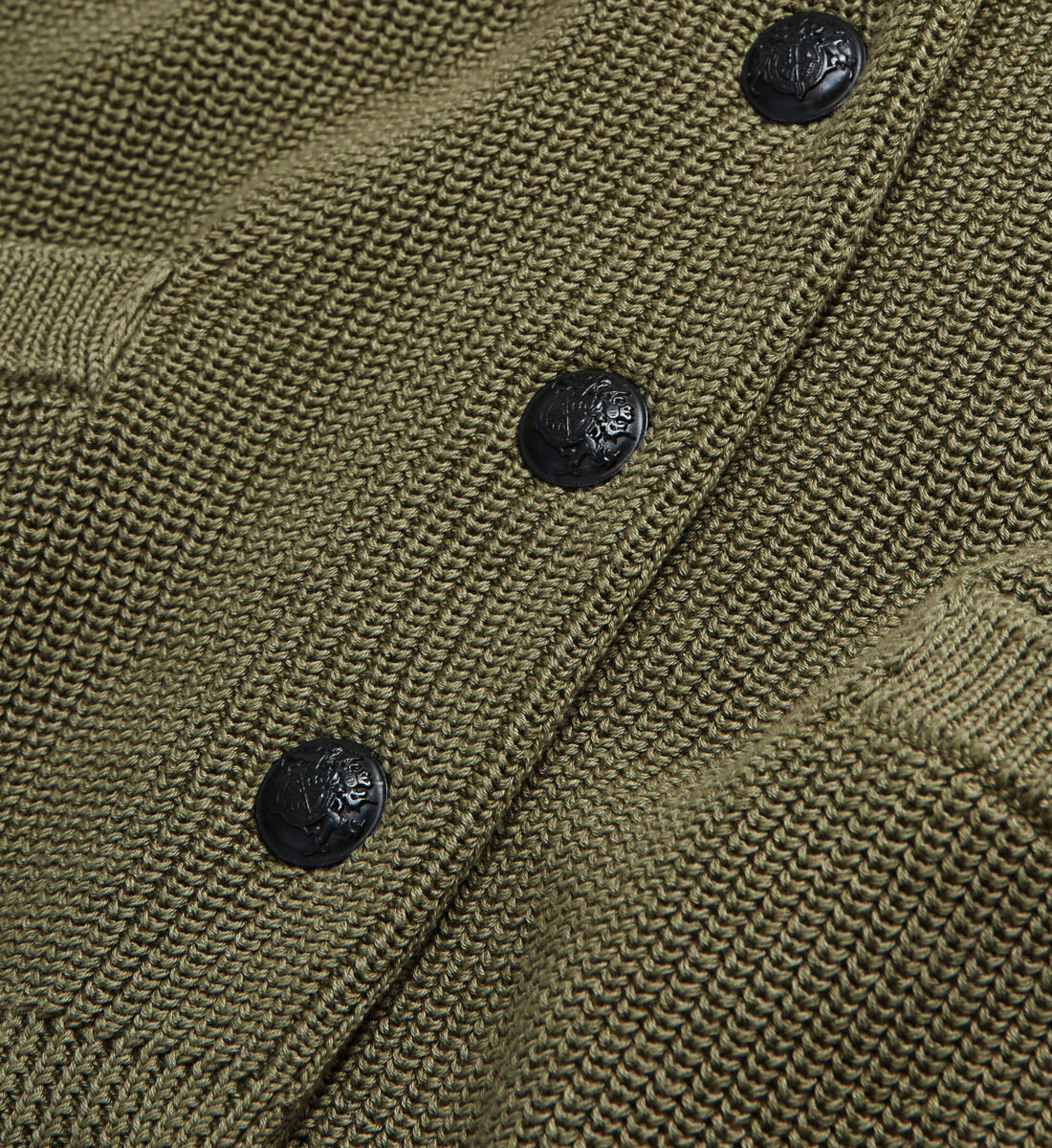 Khaki cardigan The Kooples Canada