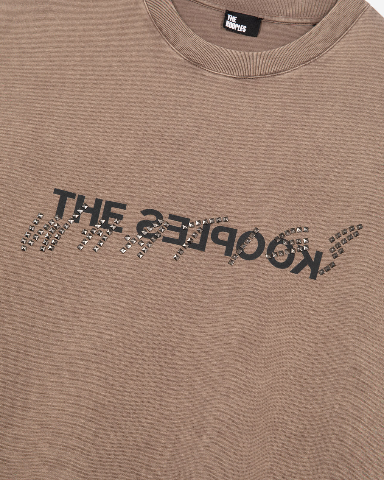 The Kooples H CHOCOLATE what is light brown t-shirt