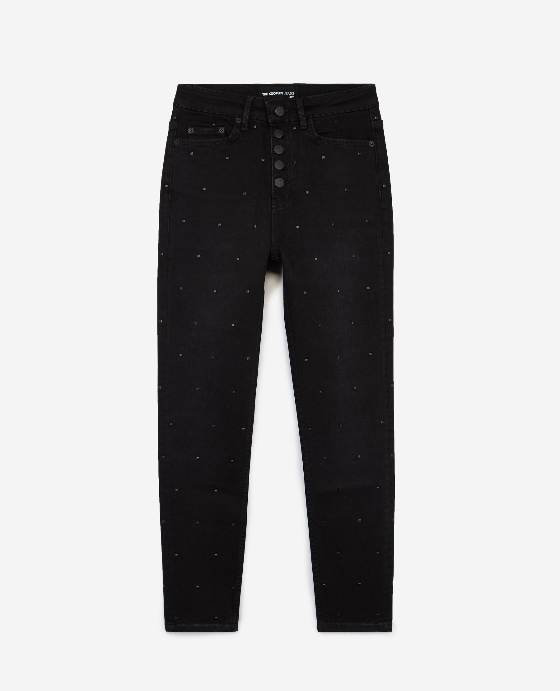 Black jeans with studs