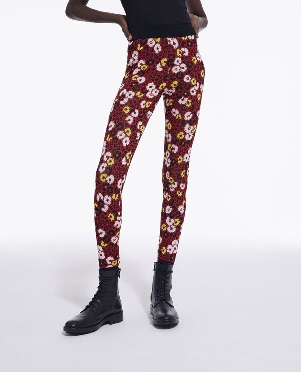 floral print leggings