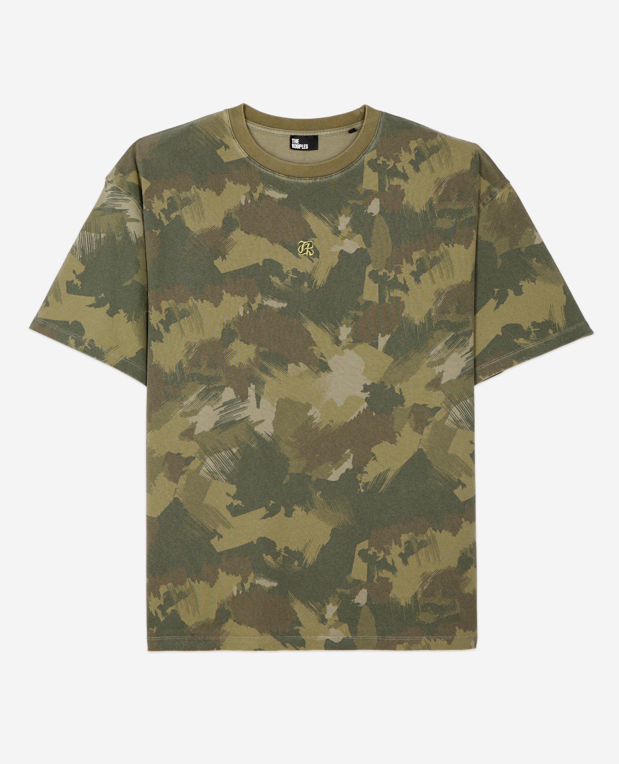 Printed t-shirt, CAMOUFLAGE, hi-res image number null