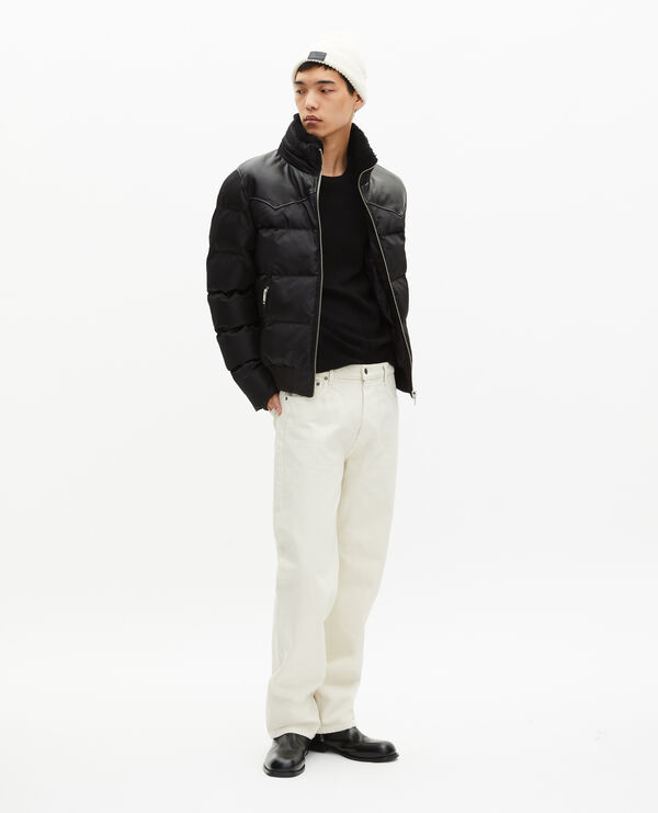 The Kooples HERREN BLACK schwarze daunenjacke