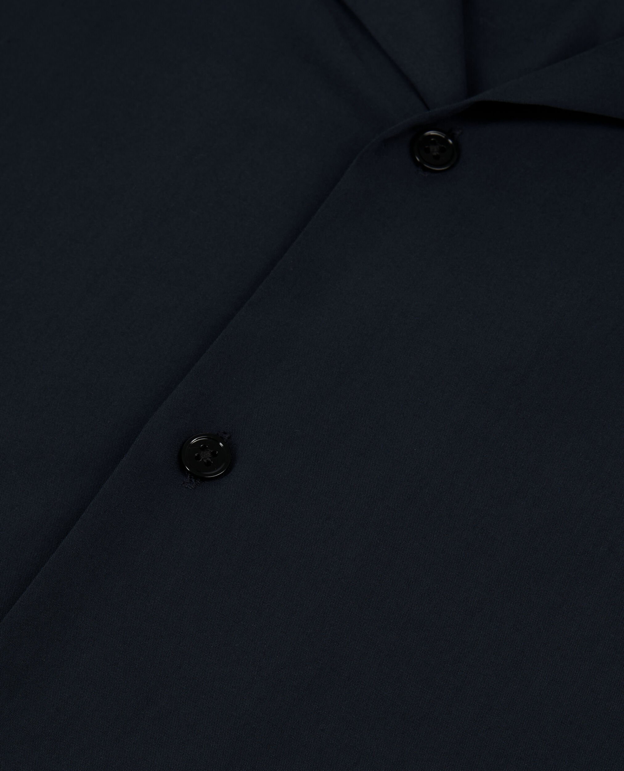 Navy blue short-sleeved shirt, NAVY, hi-res image number null