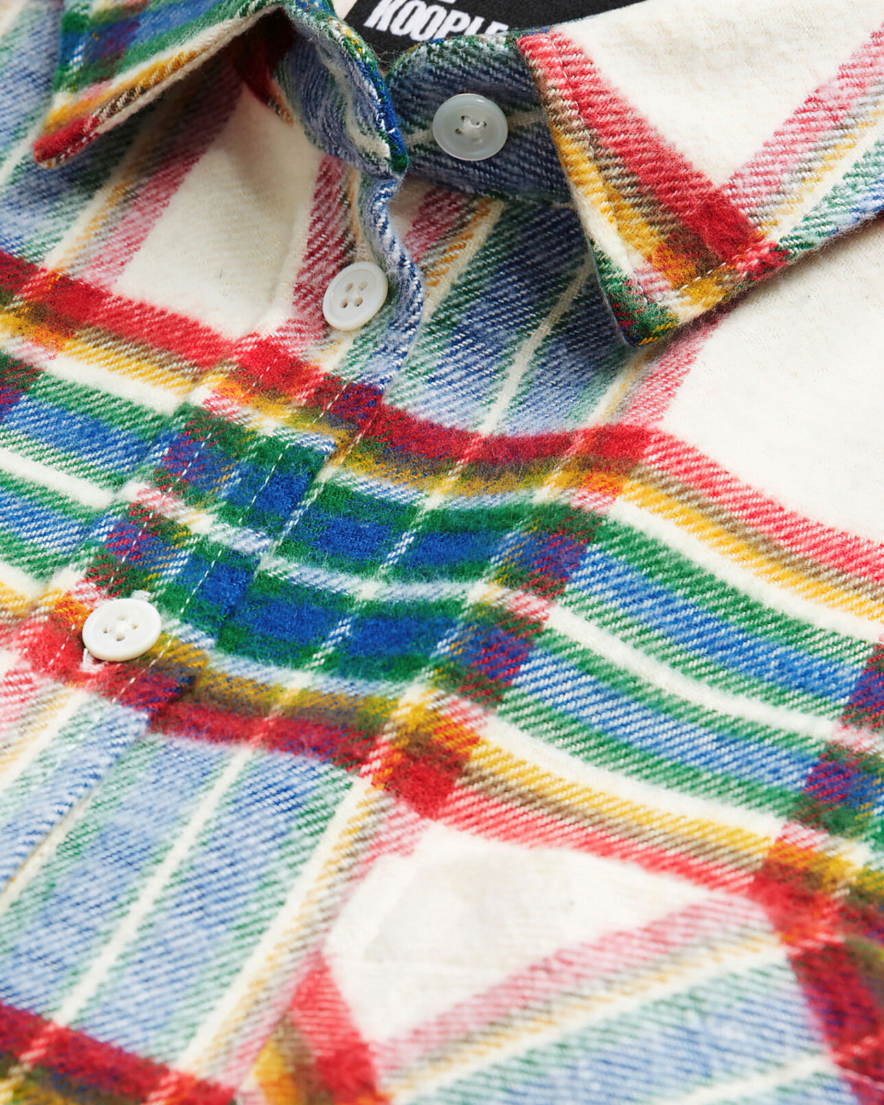 The Kooples WOMEN MULTICOLOR overshirt with check motif