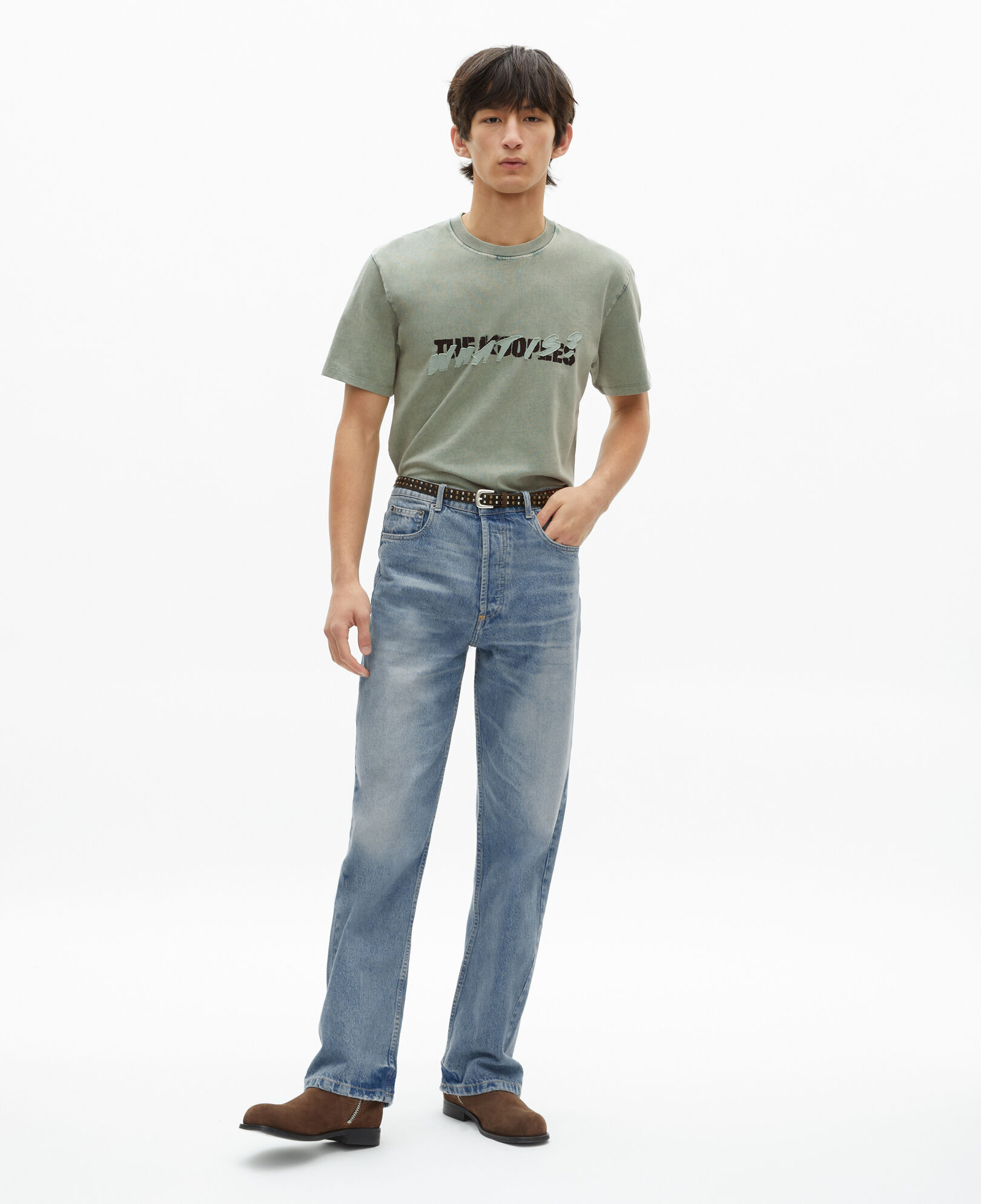 The Kooples HERREN BLUE/GREEN was ist ein grünes t-shirt?