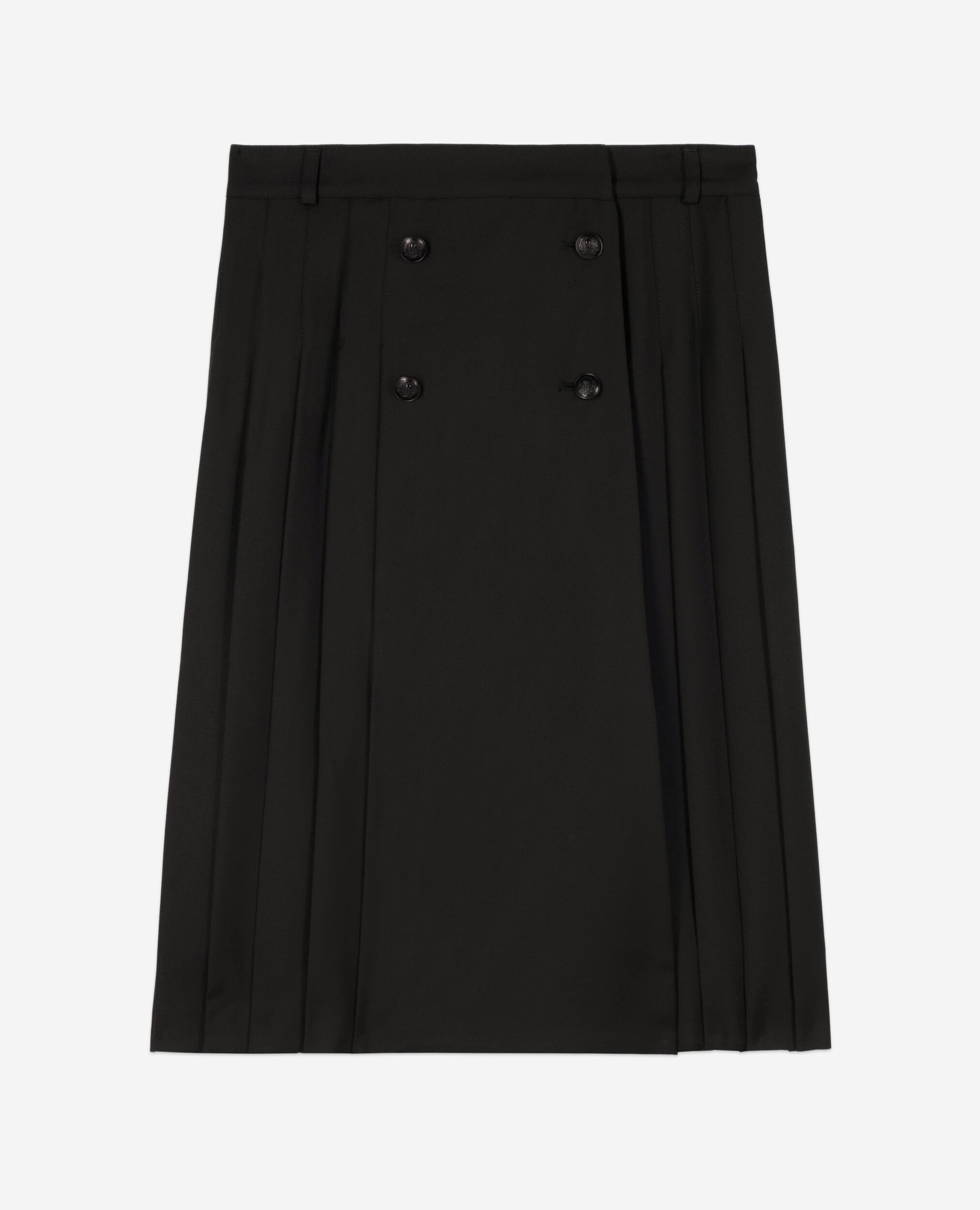 Red pleated skirt tesco top