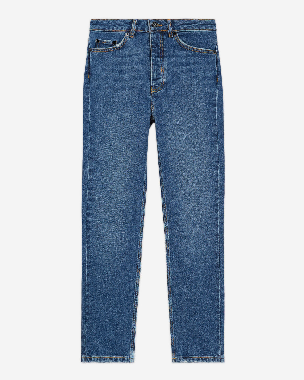 The Kooples MUJER BLUE DENIM vaqueros slim azules