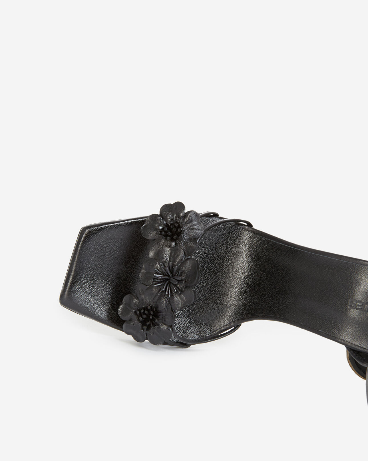 The Kooples DAMEN BLACK schnürsandalen mit hohem absatz schwarz