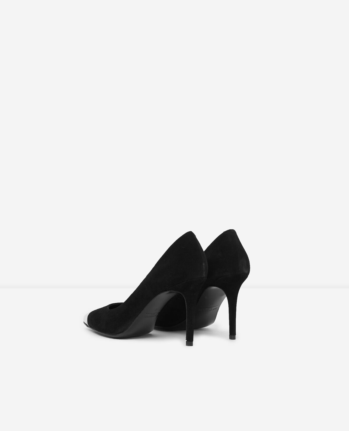 Women's Black Suede Platform Stiletto Heels Pumps Shoes For Wedding -  TheCelebrityDresses