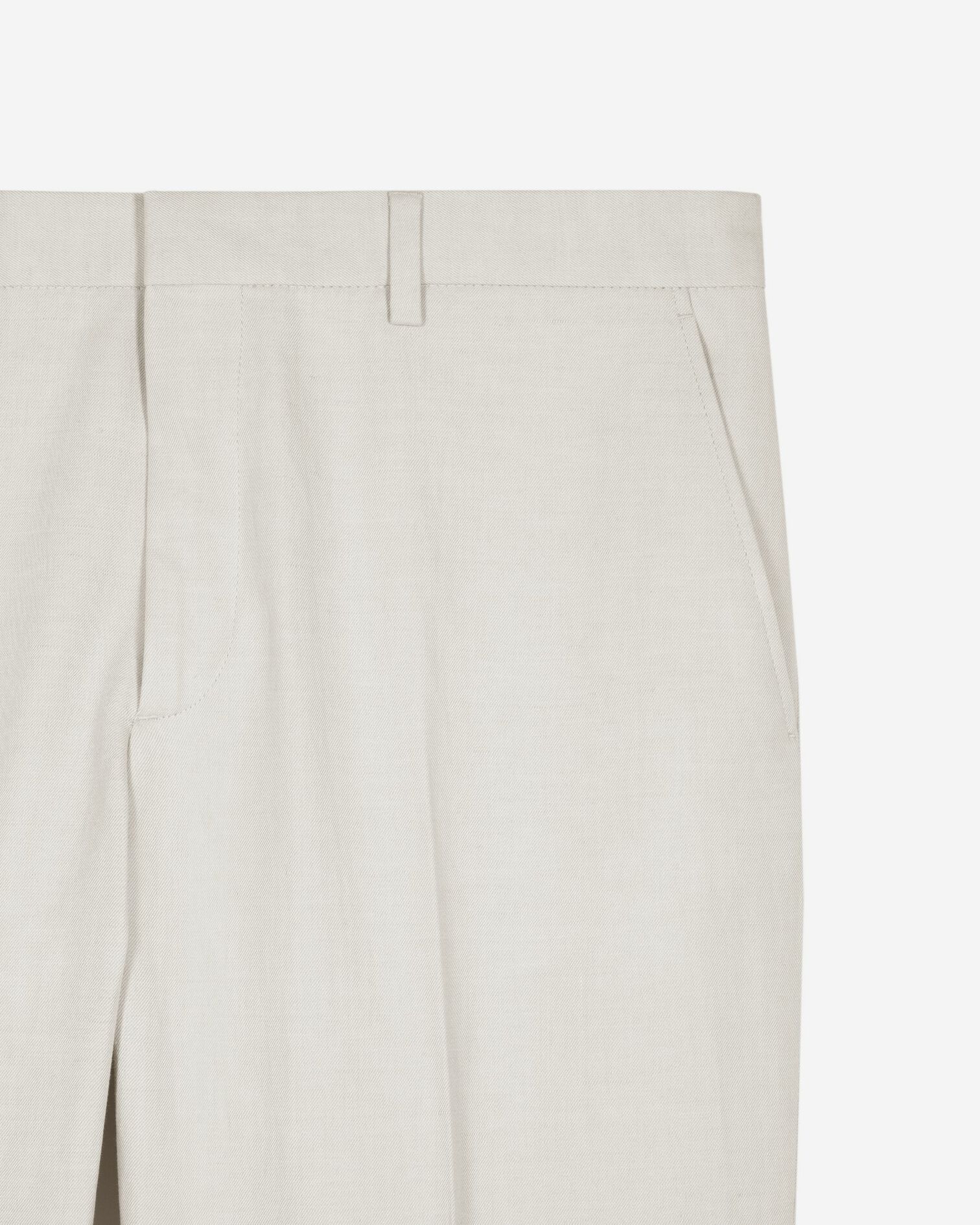 Ecru suit pants, ECRU, hi-res image number null