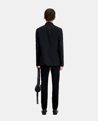The Kooples MEN BLACK black wool suit jacket