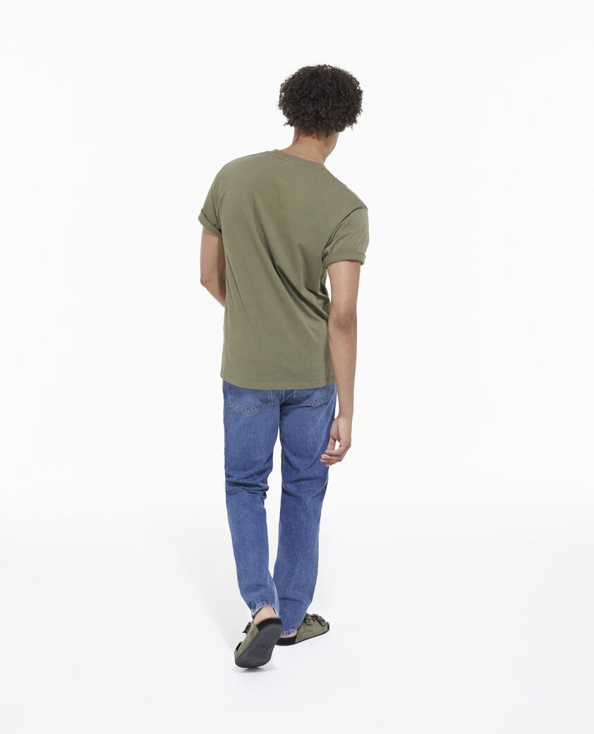 The Kooples HOMME BLUE DENIM jean droit bleu