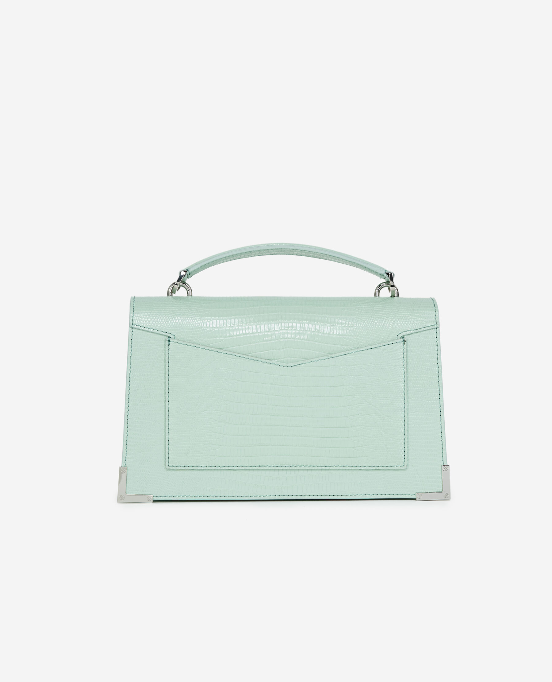 Leather bag green new arrivals