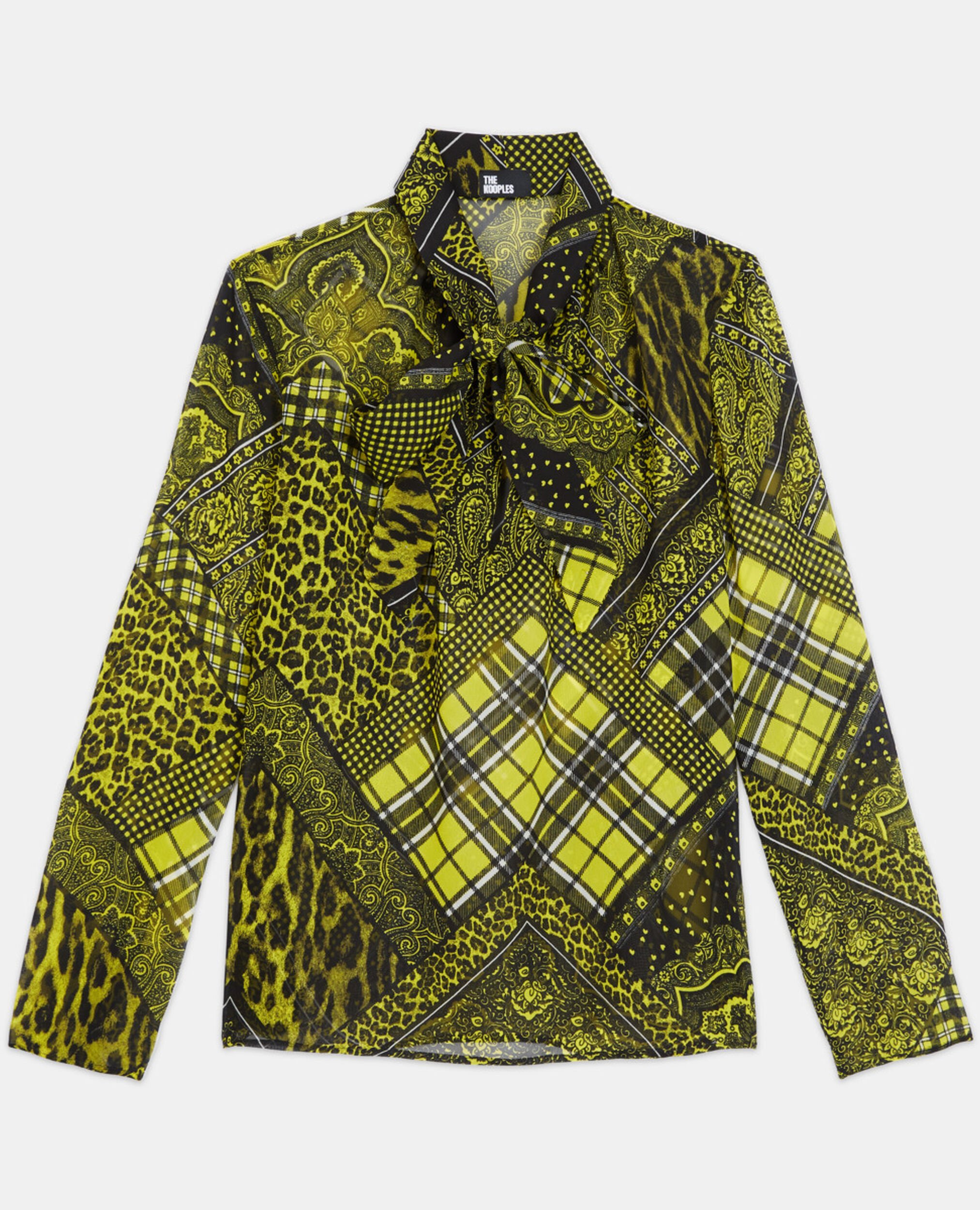 Top imprimé, BLACK / YELLOW, hi-res image number null